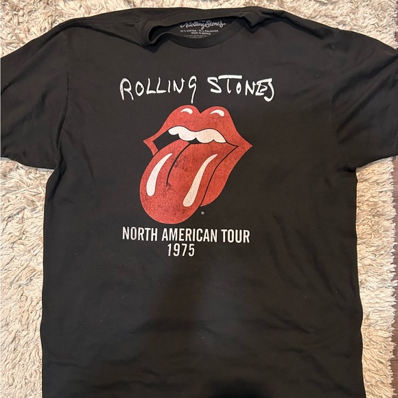 Tops - Rolling Stones Black Tour T-Shirt